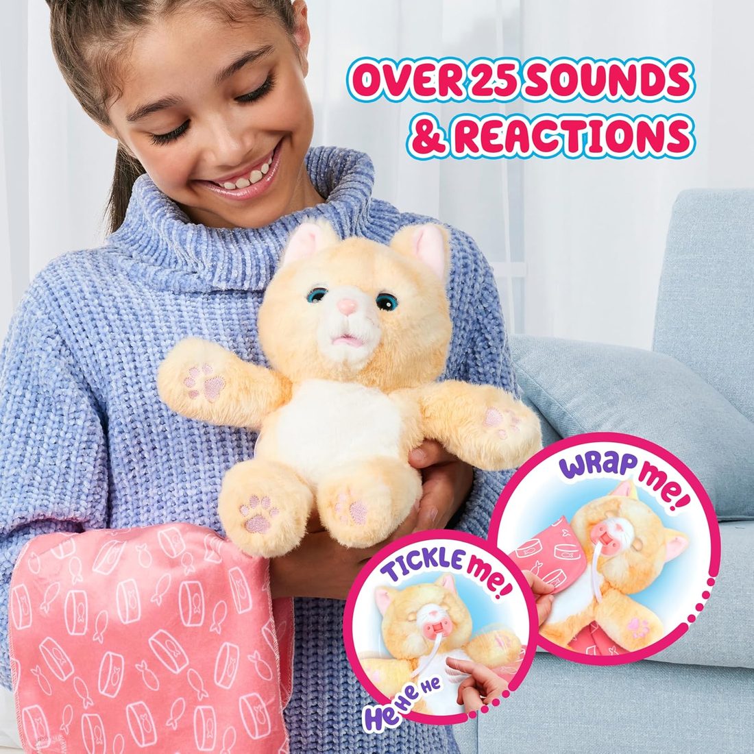 Little Live Pets Cozy Dozys Ginger the Kitty, view 4