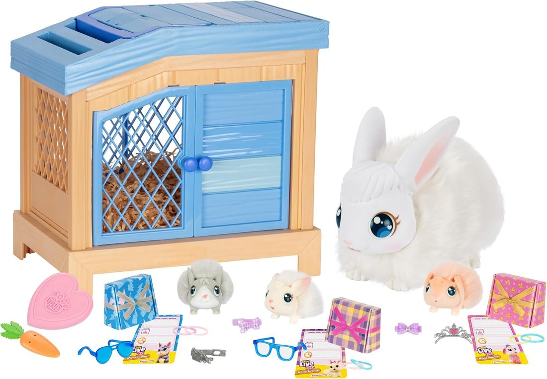 Little Live Pets Mama Surprise Bunny & Hutch
