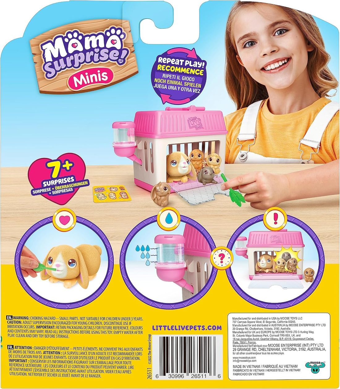 Little Live Pets Mama Surprise Minis Lil’ Bunny, view 3