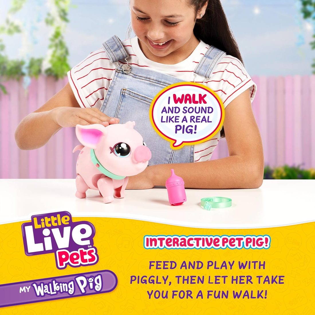 Little Live Pets My Pet Pig Piggly, view 3