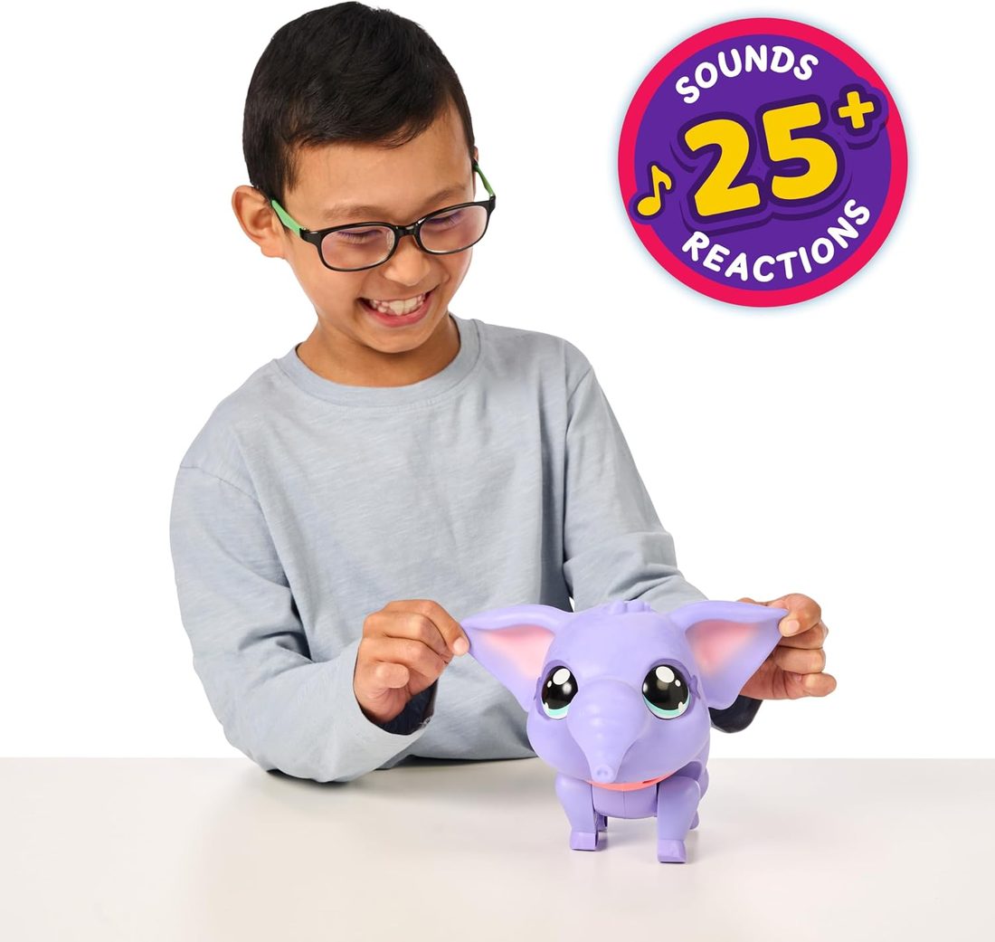 Little Live Pets My Walking Elephant Toots, view 3
