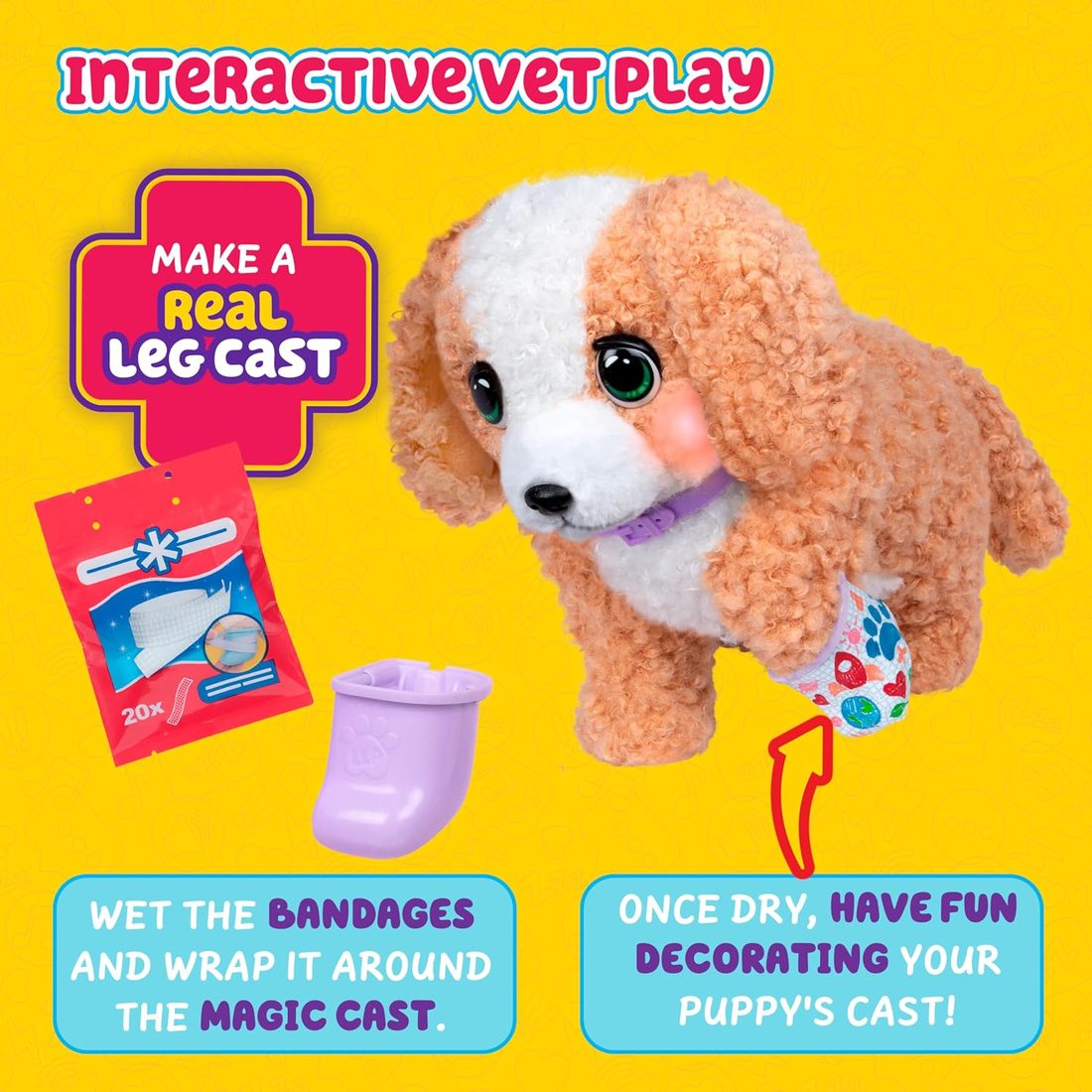 Little Live Pets Ouchies Hazel the Poodle, view 4