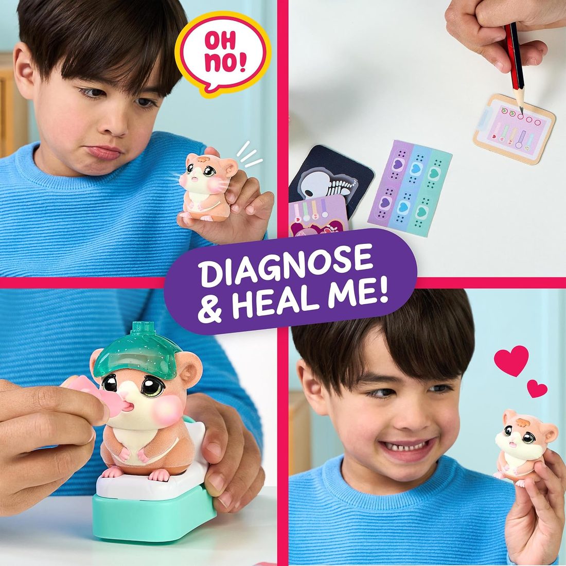 Little Live Pets Ouchies Vet Kit Coco the Hamster, view 2